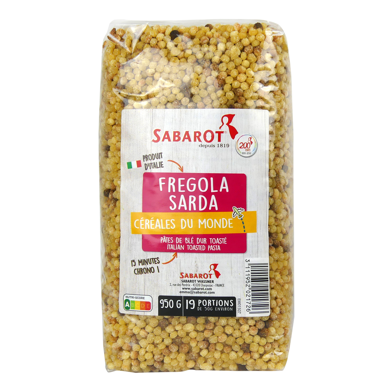 produit fregola sarda cello sabarot