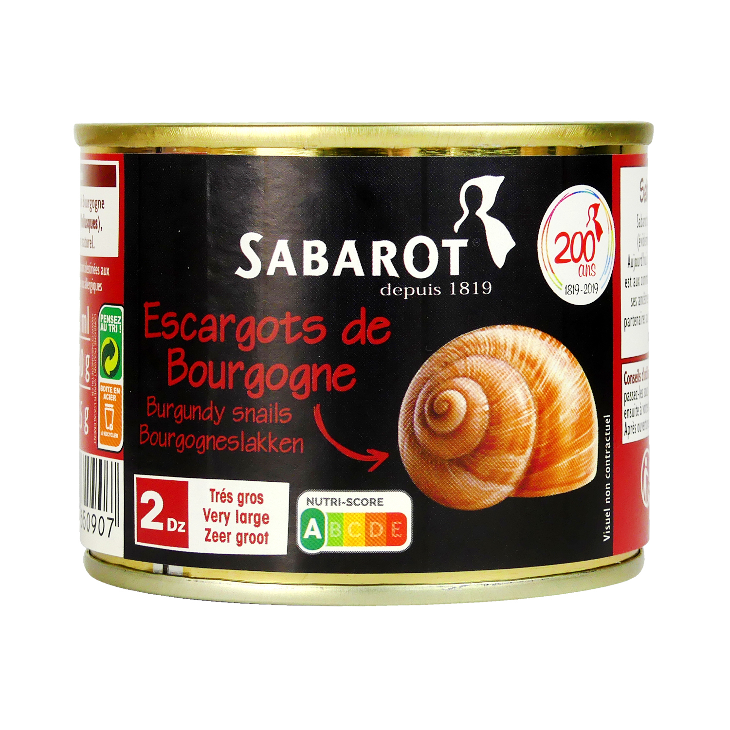 produit helix pomatia 1-4 2dz sabarot