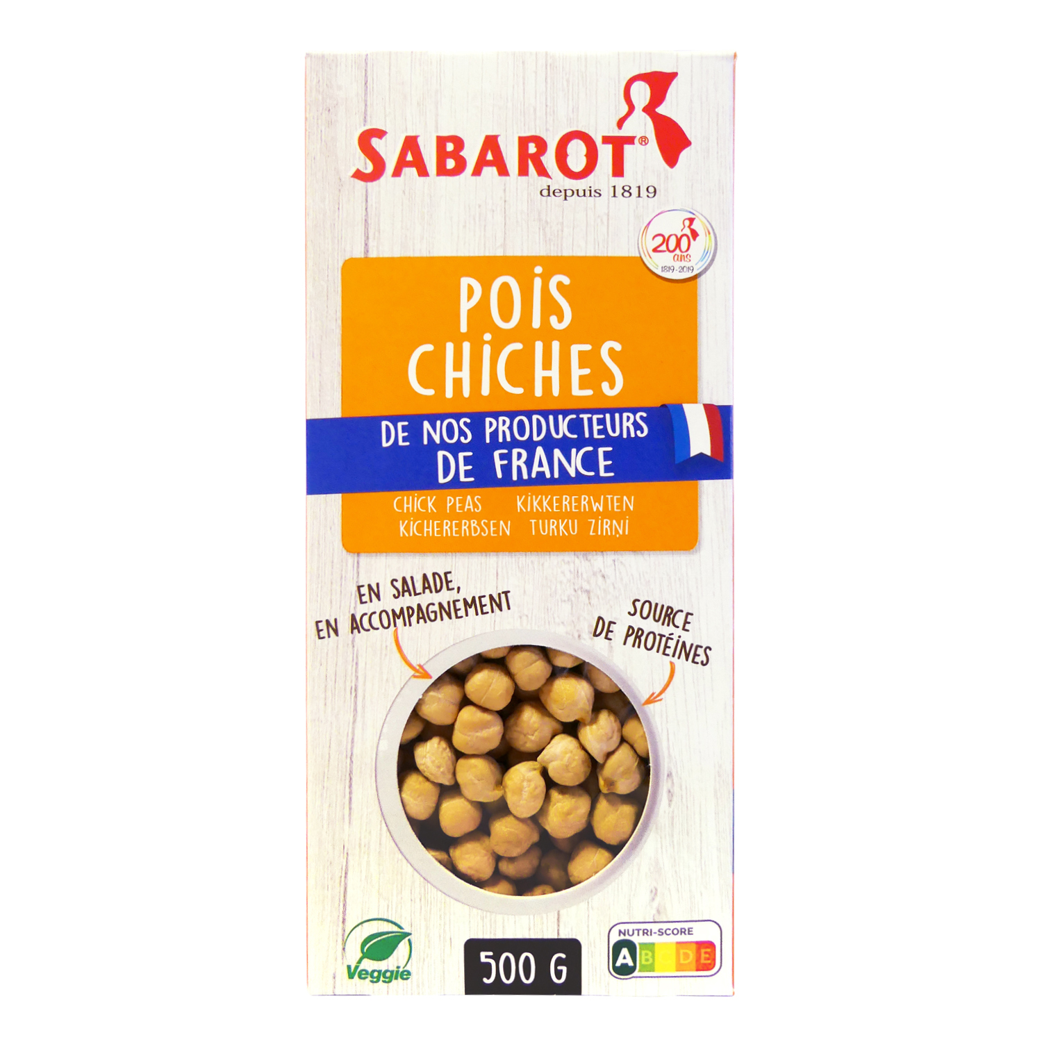 produit pois chiche de france etui sabarot