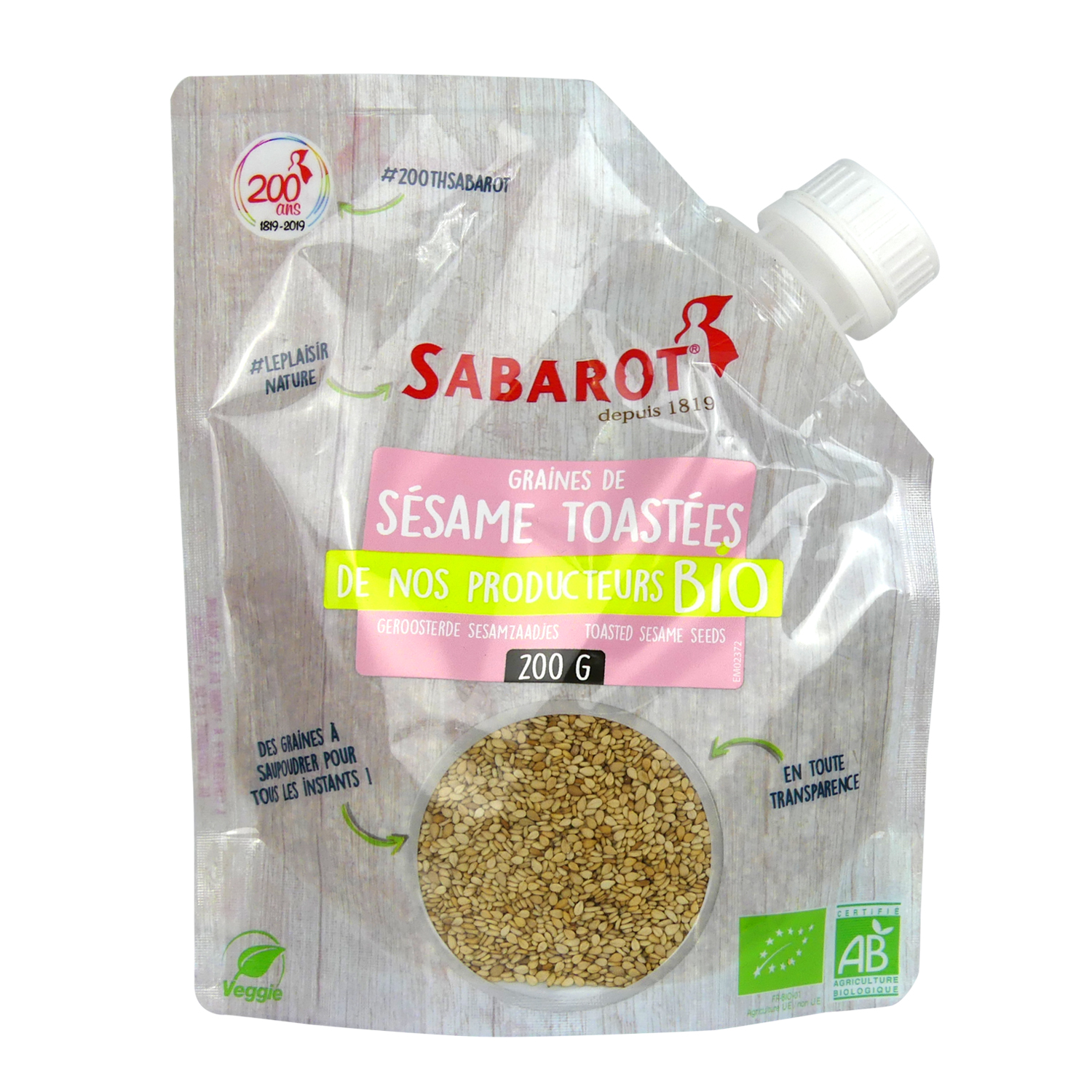 produit sésames toastées sabarot 